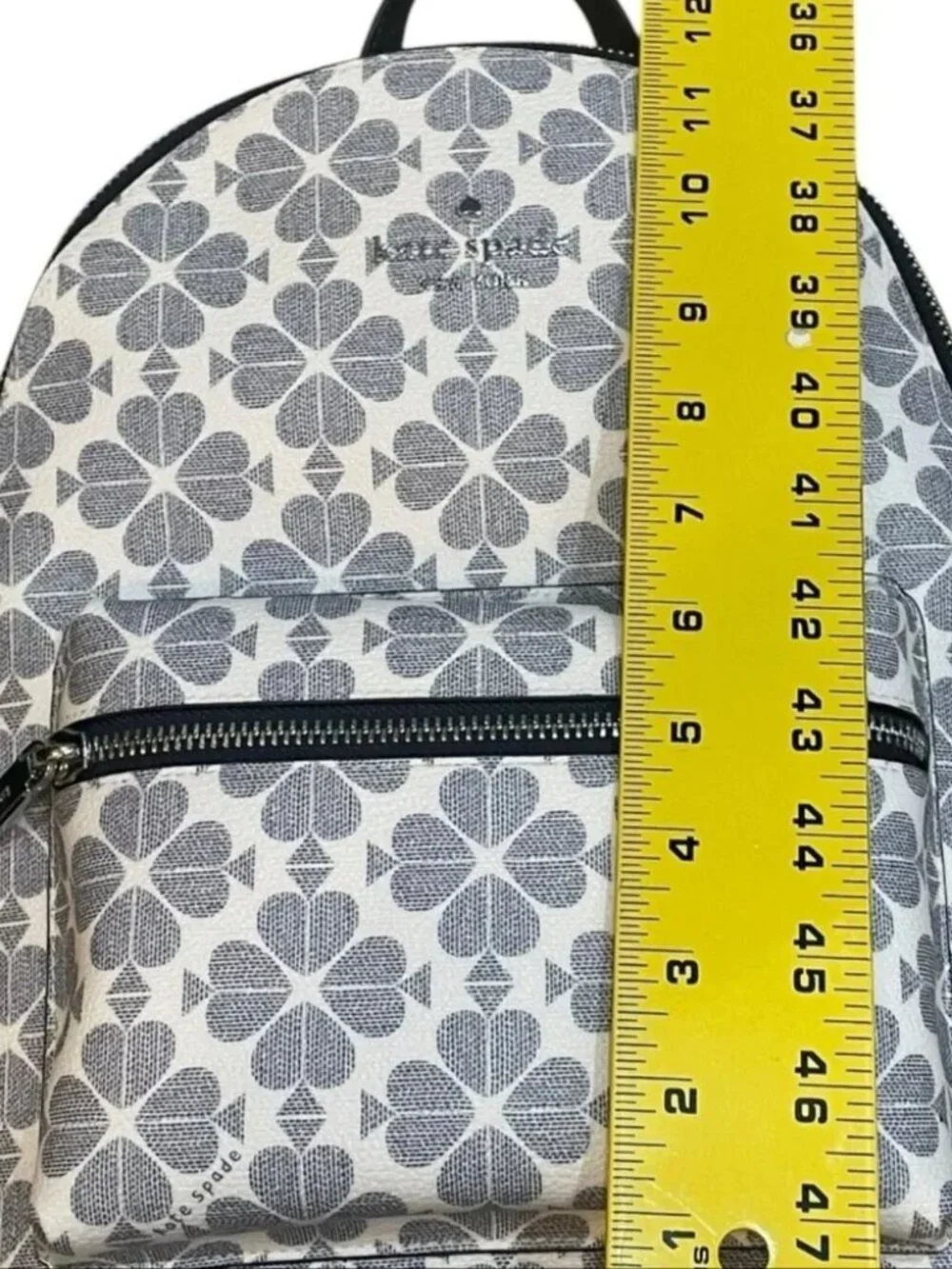 Signature Spade Flower Medium Backpack - Ocean Fog ( KG482 )